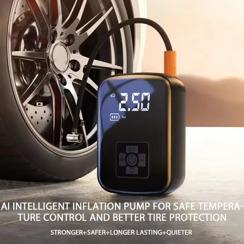 1Pc  Electric Wireless Air Pump Tire Inflator Pump for Motorcycle Bicycle Boat AUTO Tyre Balls Inflatable